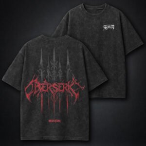 Berserk Thermal Washed T-Shirt by Dragi