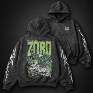 One Piece Essential Washed Hoodie by Dragi