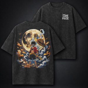 One Piece Relaxed Washed T-Shirt by Dragi