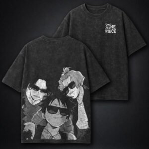 One Piece Faded Washed T-Shirt by Dragi